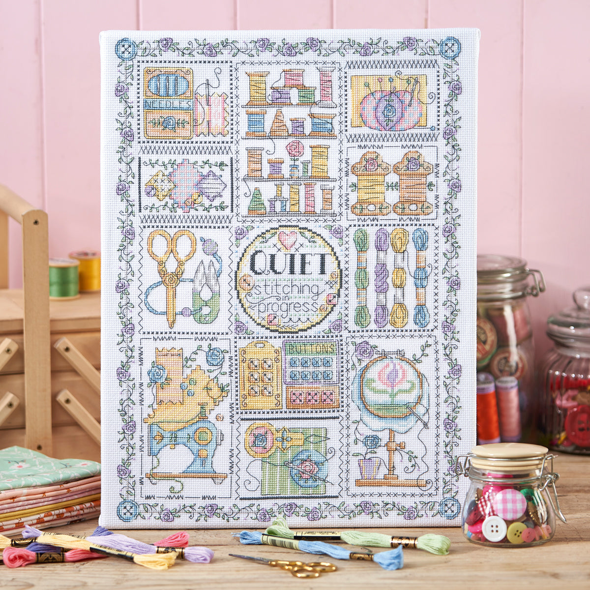 Stitcher's Paradise Cross Stitch PDF Pattern – Gathered
