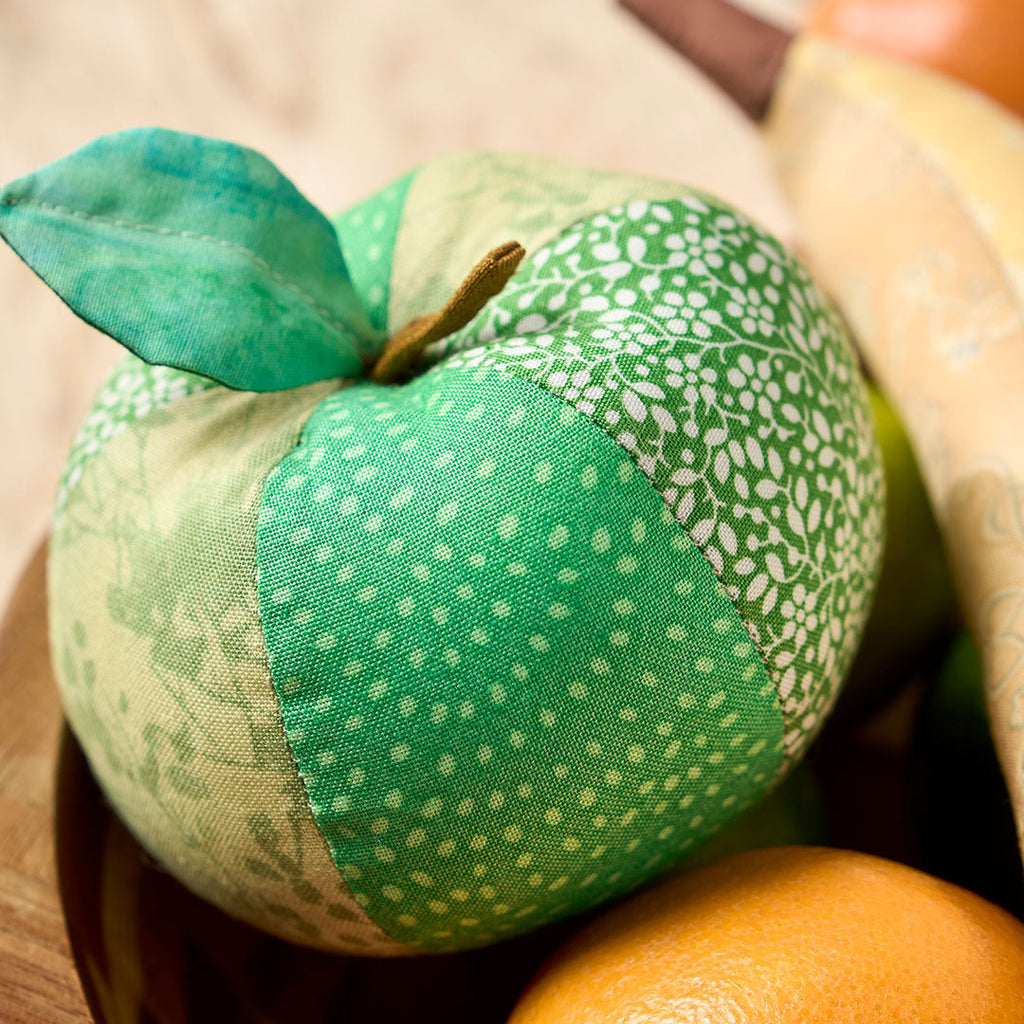 3D Apple and Banana Fruit Pattern PDF