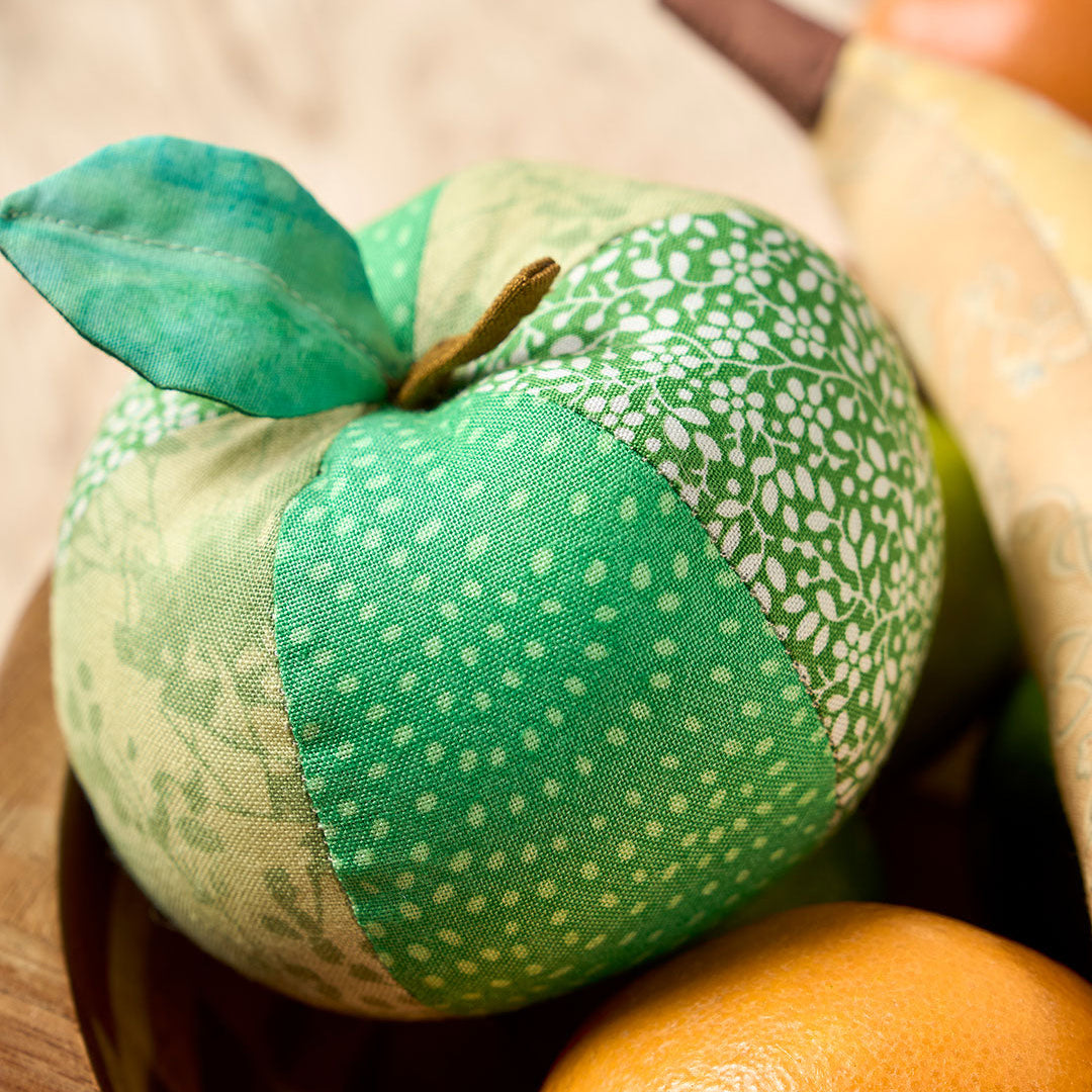 3D Apple and Banana Fruit Pattern PDF