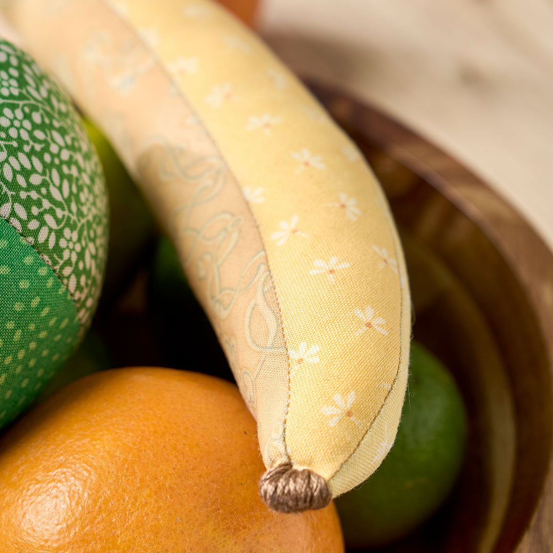 3D Apple and Banana Fruit Pattern PDF