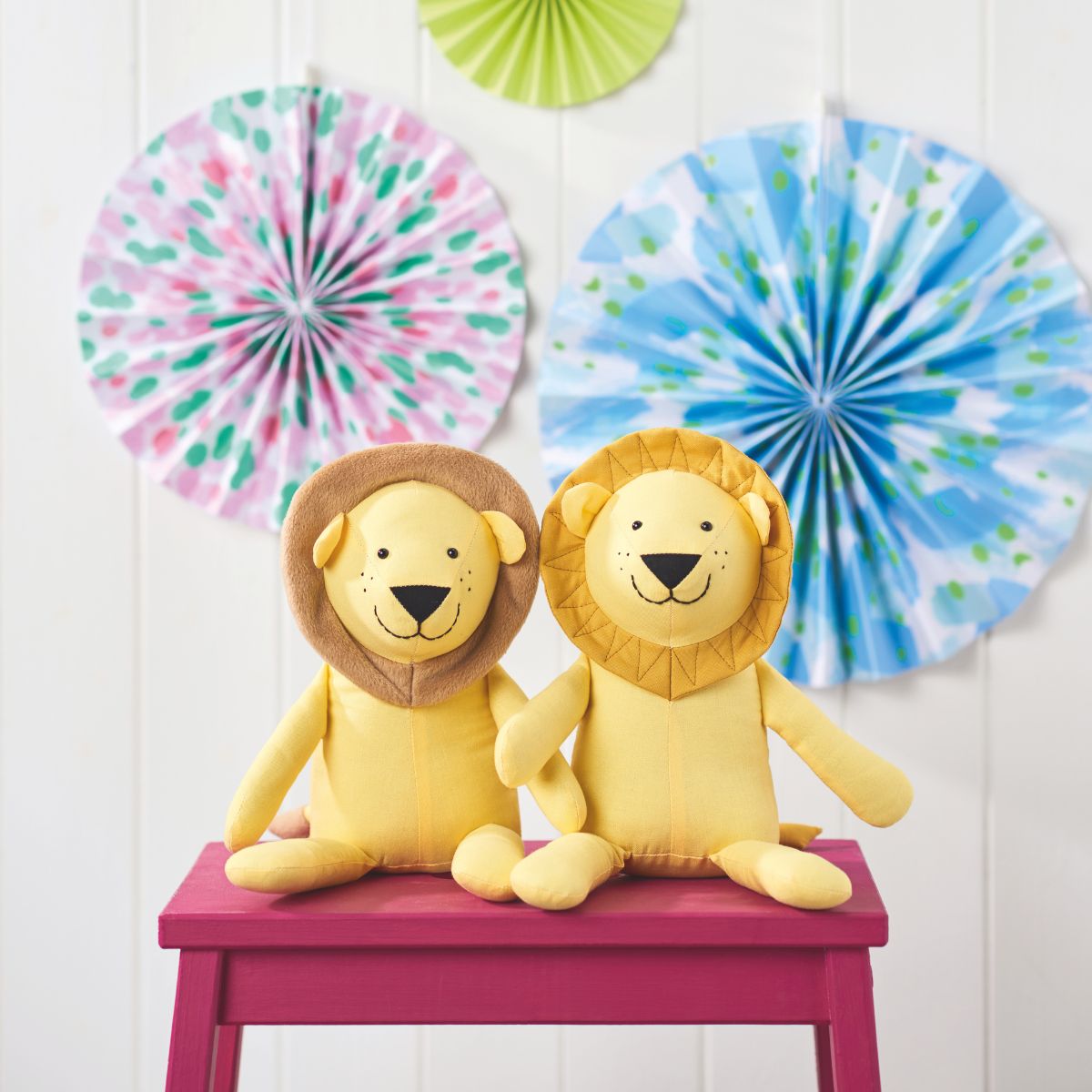 Lion Toy Sewing Pattern PDF
