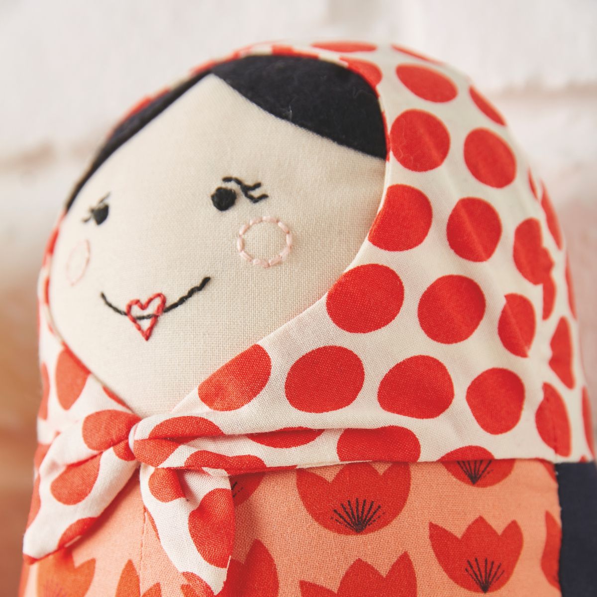 Nesting Doll Toy Sewing Pattern PDF