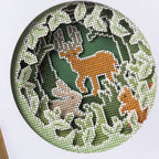 Paper Cut Pictures 3D Cross Stitch PDF Pattern