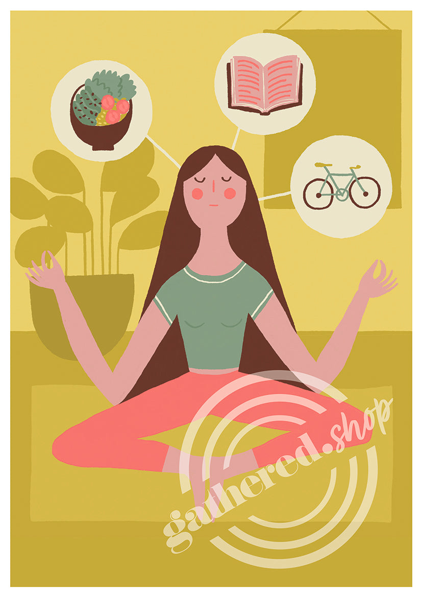 '3 Things' Digital Art Print PDF by Matilda Smith