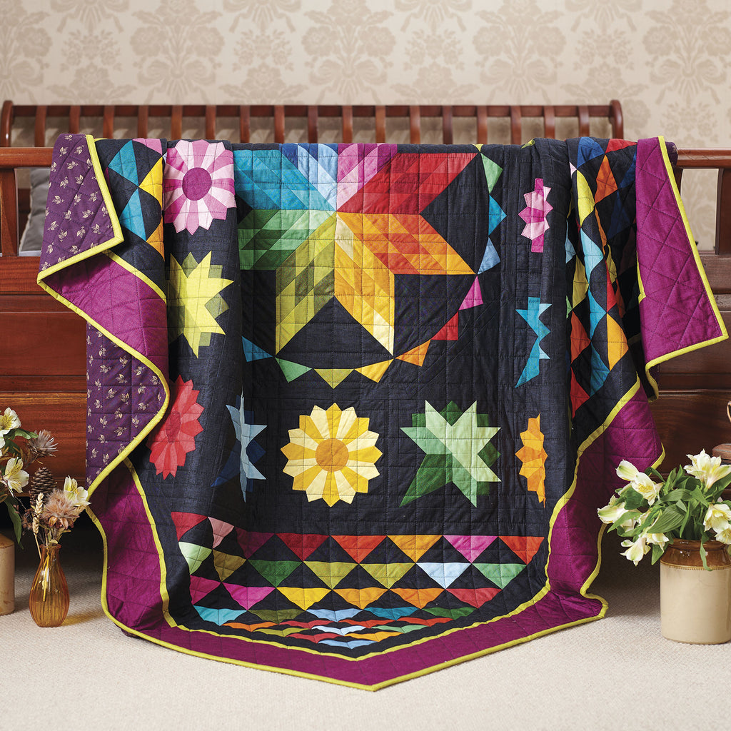Amish Medallion Sampler Quilt Pattern PDF