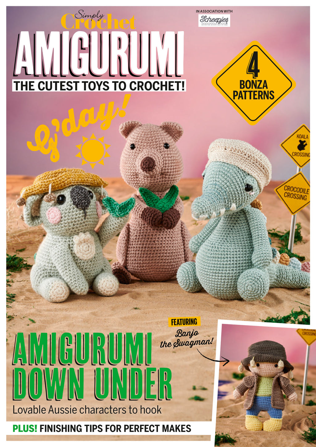 Amigurumi Down Under Crochet Pattern Book PDF