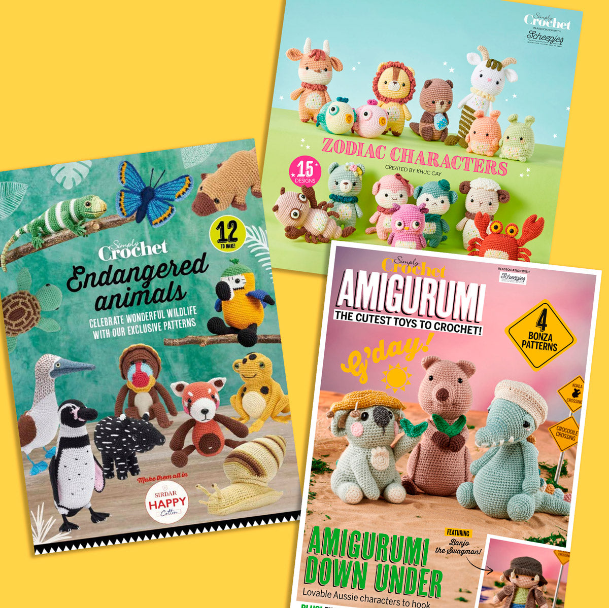 Amigurumi Animals Pattern Collection Bundle