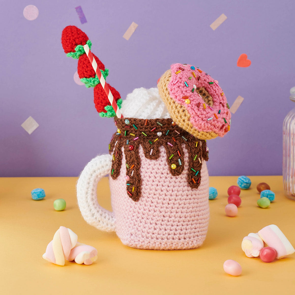 Amigurumi Freakshake Crochet Pattern PDF