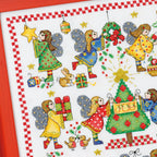 Festive Angels Cross Stitch PDF Pattern