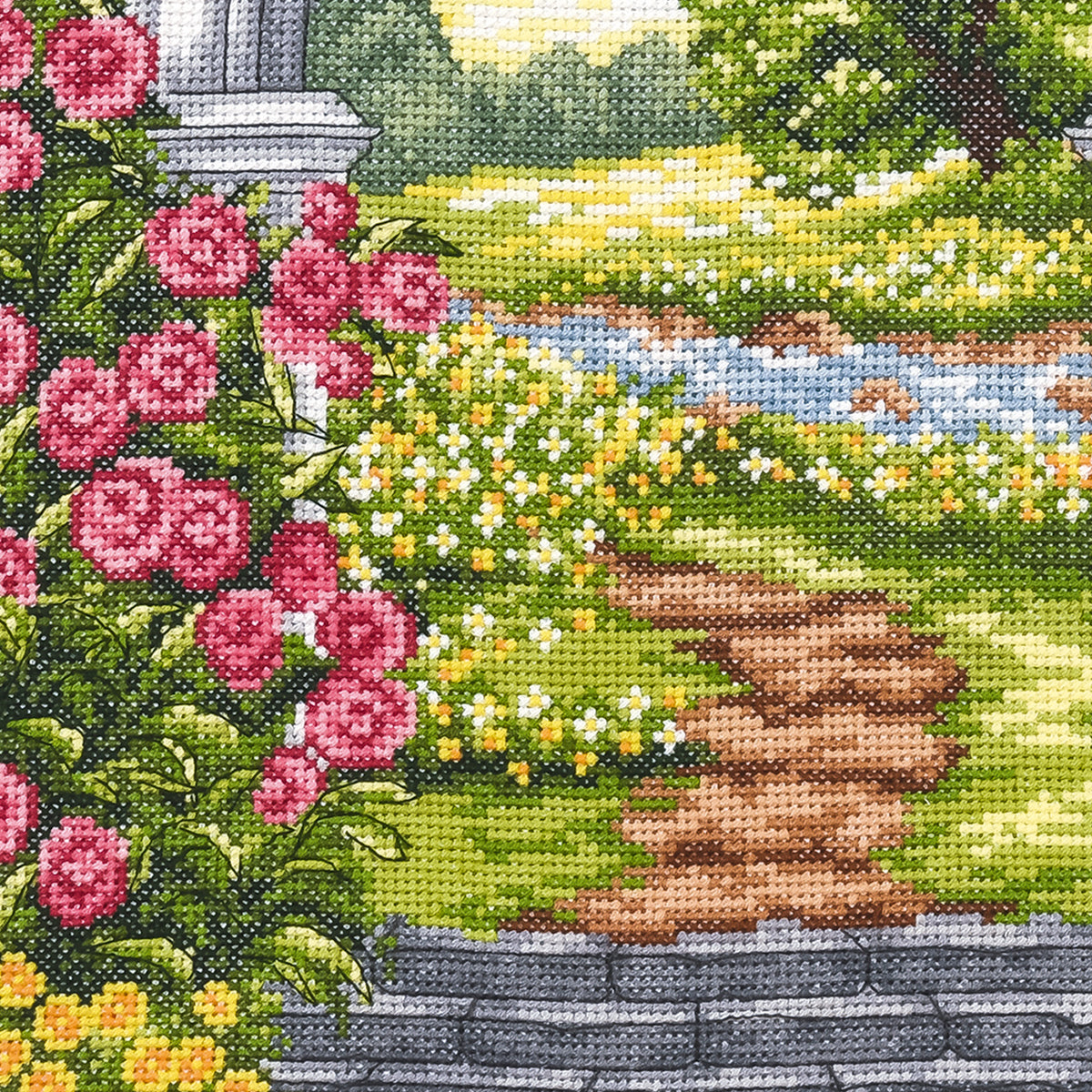 Country Garden Cross Stitch PDF Pattern