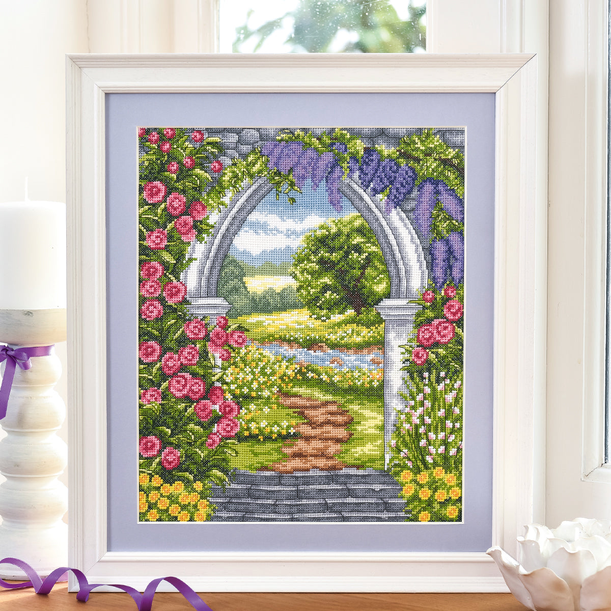 Country Garden Cross Stitch PDF Pattern