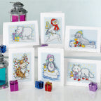 Winter Animals Christmas Cross Stitch By Durene Jones Bundle PDF