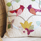 Applique Bird Cushion Pattern PDF