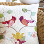 Applique Bird Cushion Pattern PDF