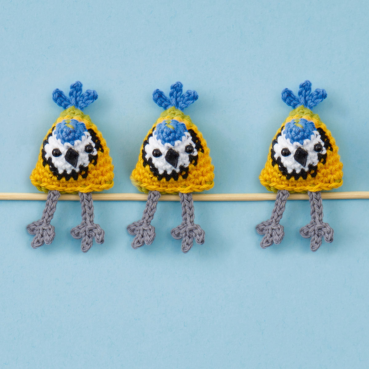 Amigurumi Bluetit Crochet Patterns PDF