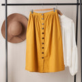 Button Skirt Sewing Pattern PDF