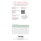 Camille Dress Sewing Pattern PDF