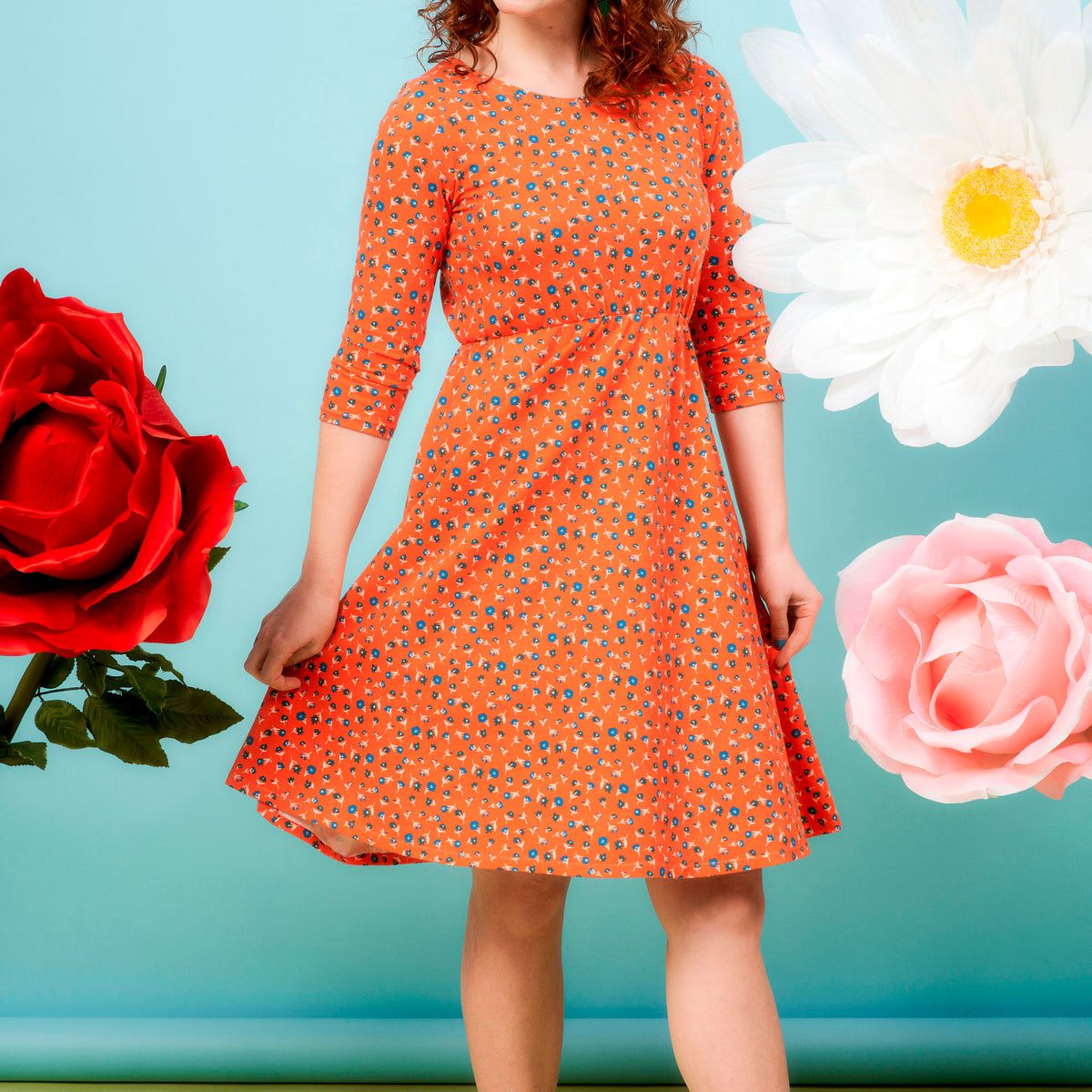 Chloe Dress Sewing Pattern PDF