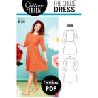 Chloe Dress Sewing Pattern PDF