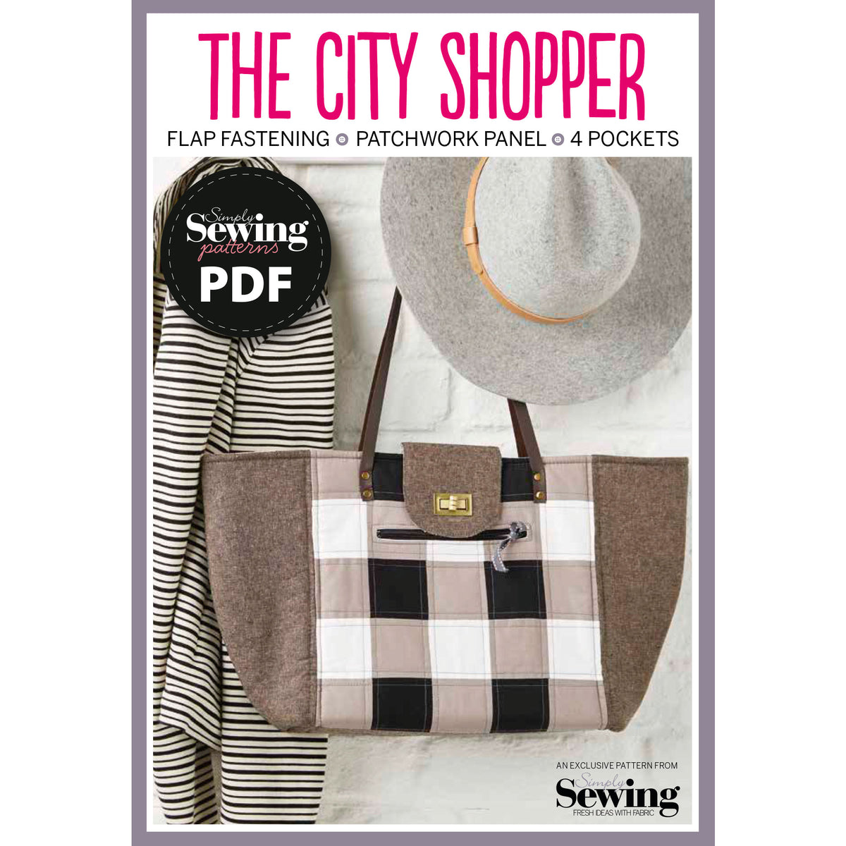 City Shopper Sewing Pattern PDF