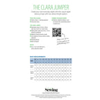 Clara Jumper Sewing Pattern PDF