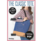 Classic Tote Sewing Pattern PDF