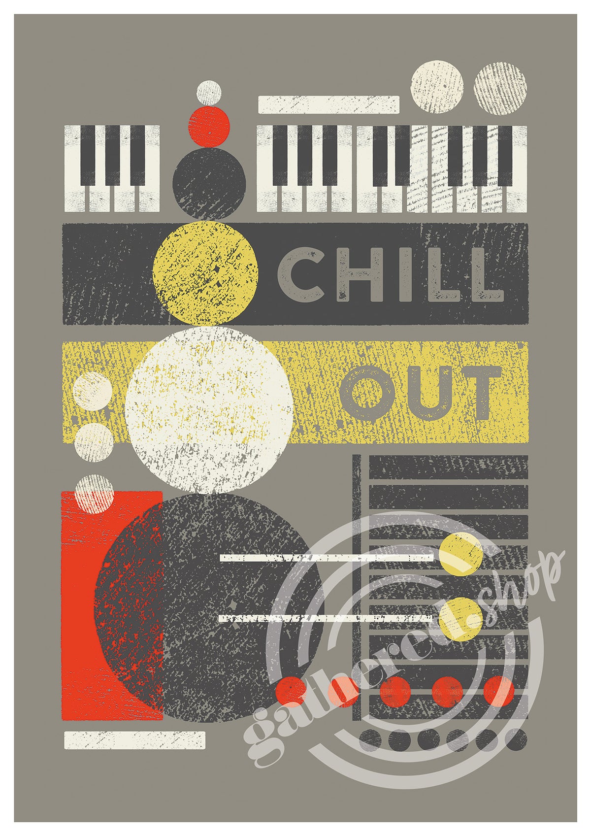 Music Genre Graphic Digital Art Print PDF Collection by Julian Dace