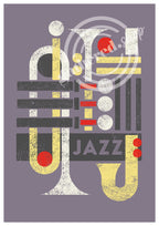 Music Genre Graphic Digital Art Print PDF Collection by Julian Dace