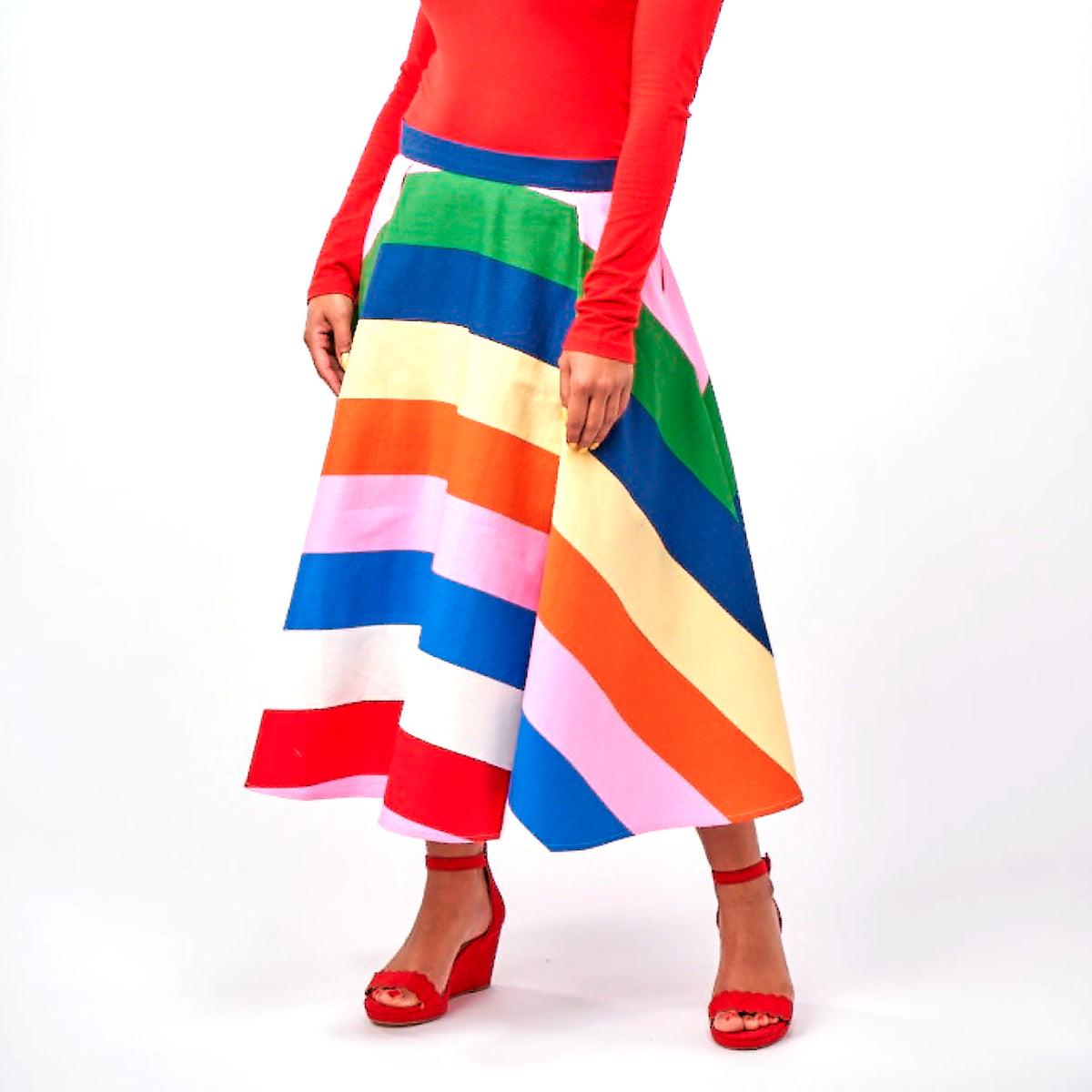 Carrie Skirt Sewing Pattern PDF