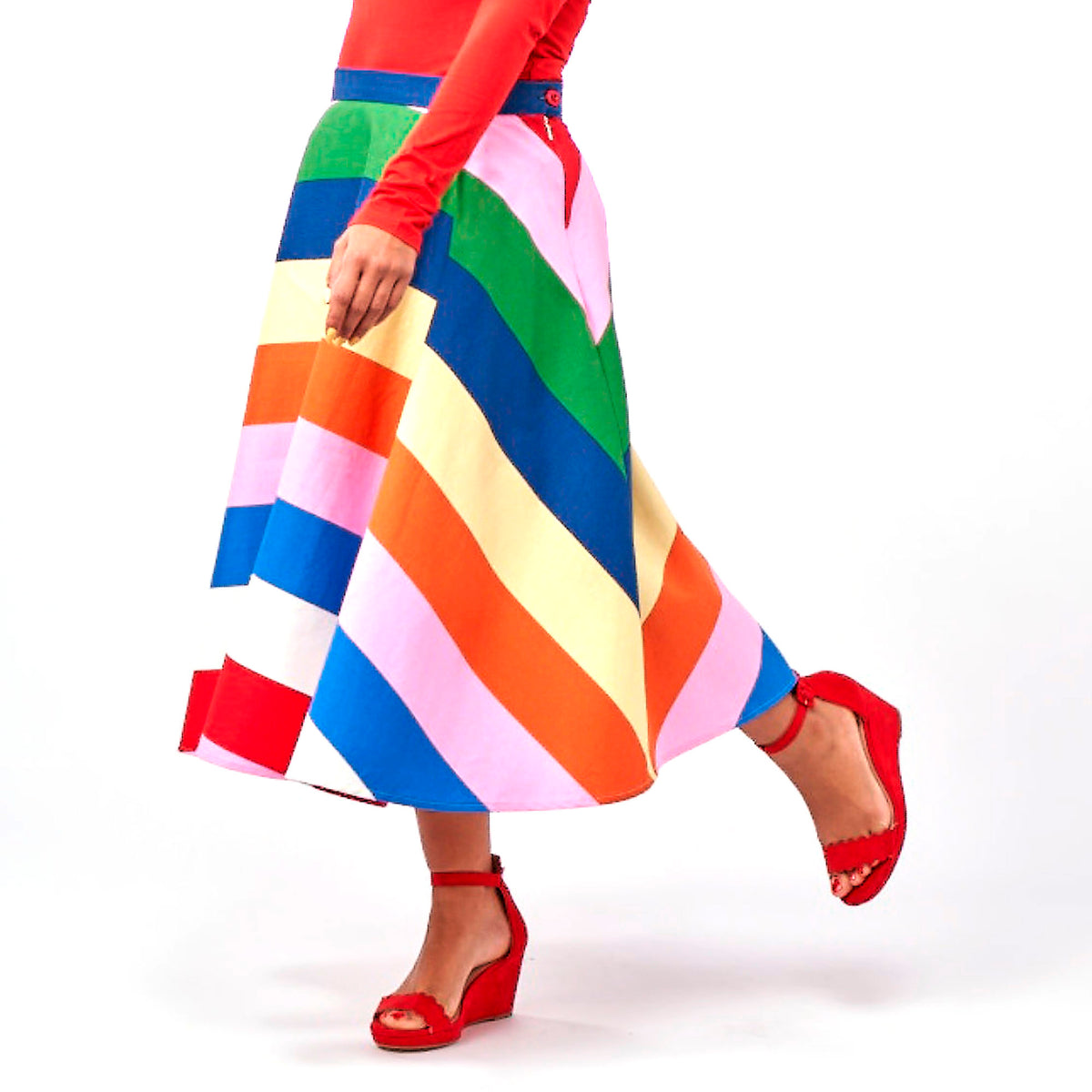 Carrie Skirt Sewing Pattern PDF