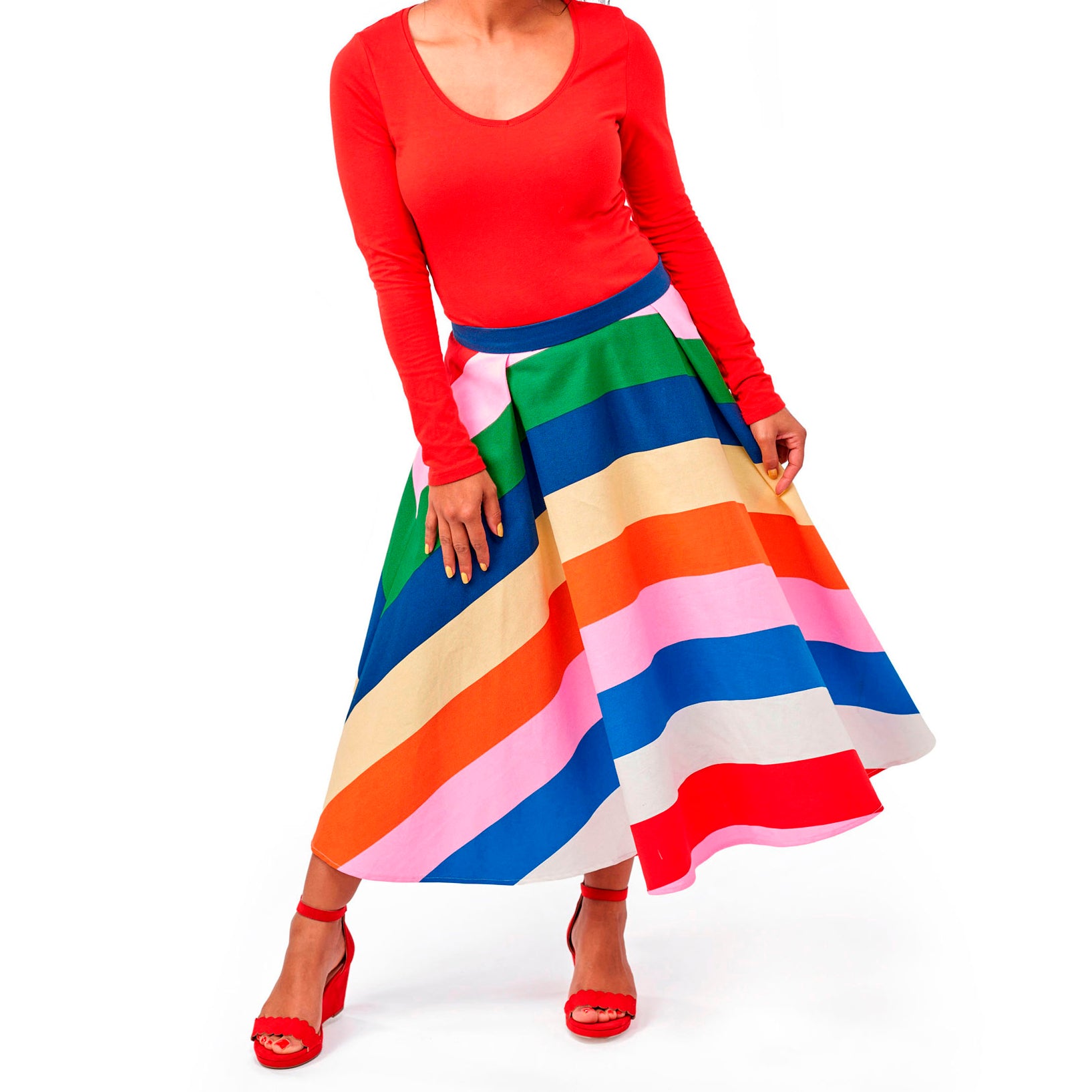 Carrie Skirt Sewing Pattern PDF