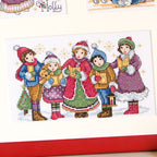 Christmas Carols Cross Stitch PDF Pattern