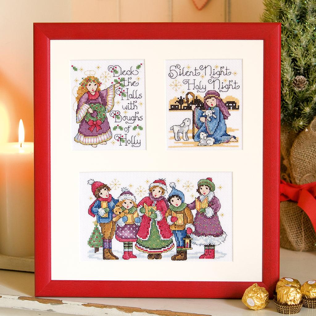 Christmas Carols Cross Stitch PDF Pattern
