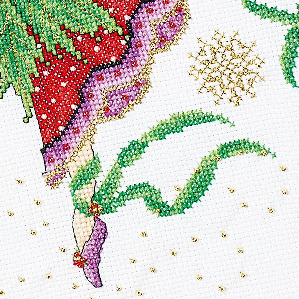 Festive Fairy Cross Stitch PDF Pattern