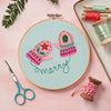 Christmas Mittens Hoop Embroidery Pattern PDF