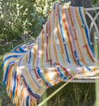 Chunky Blanket Knitting Pattern PDF