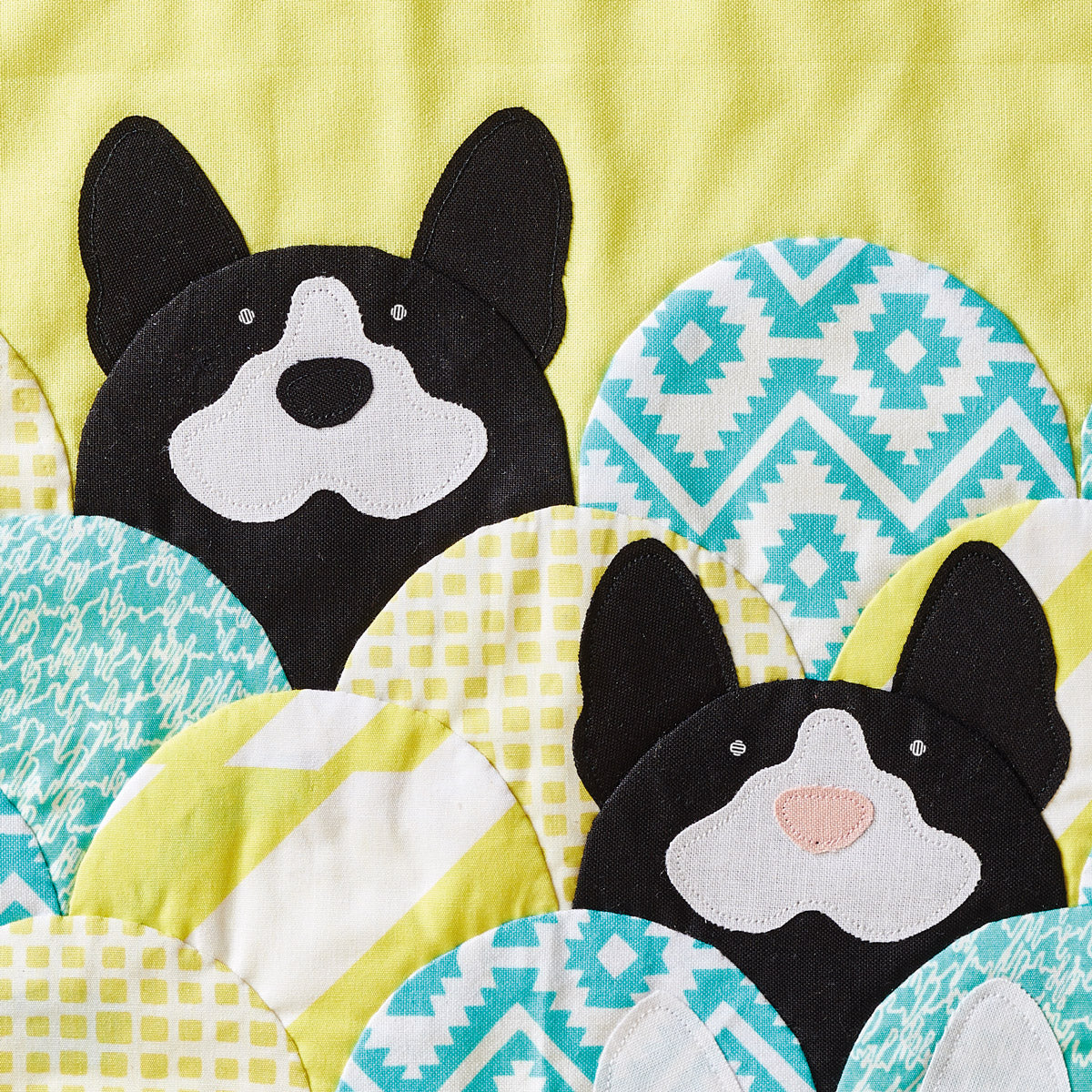 Clamshell Cuties Mini Quilt Pattern PDF