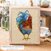 Wrendale Designs Cockerel Cross Stitch PDF Pattern