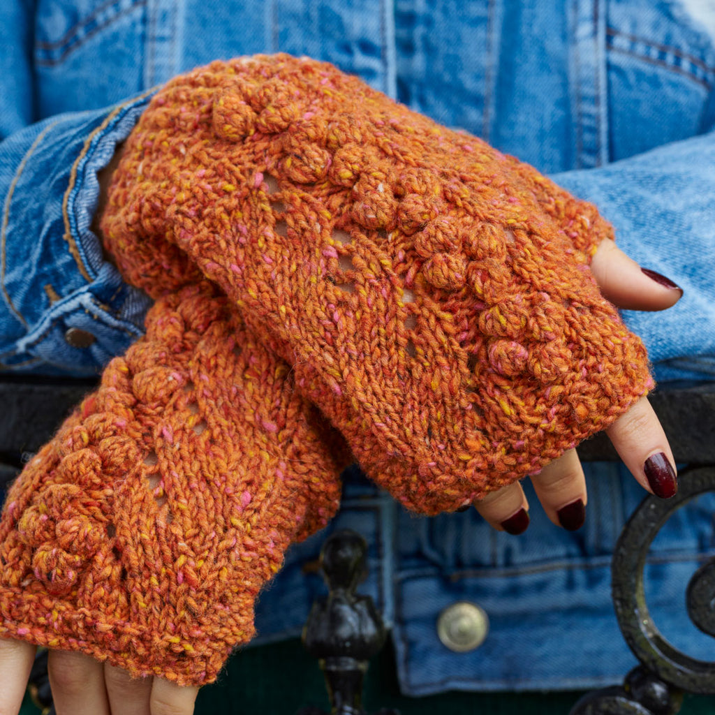 Coll Mittens Knitting Pattern PDF