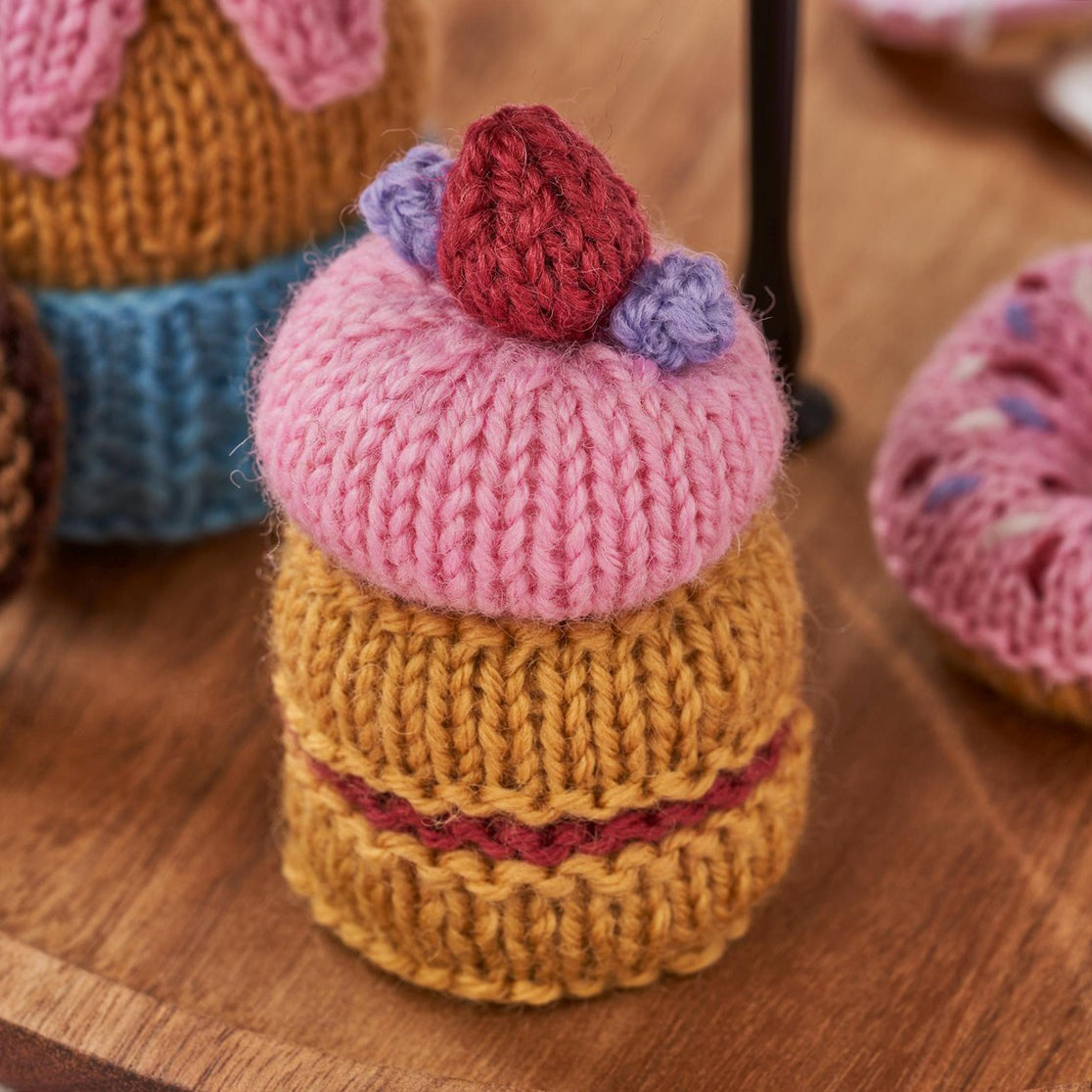 Cookies and Cupcakes Knitting Pattern Book PDF