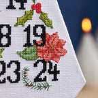 Christmas Countdown Advent Tree Cross Stitch PDF Pattern