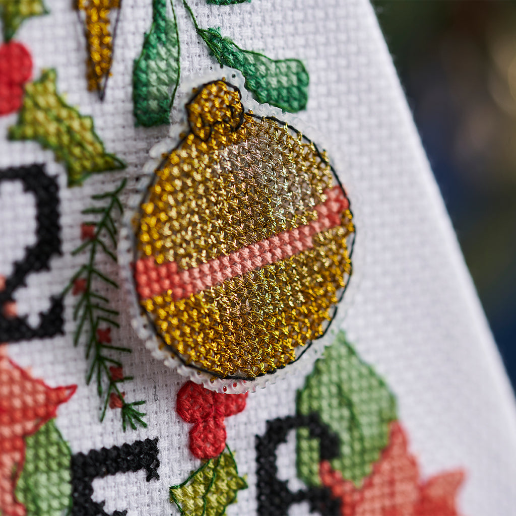 Christmas Countdown Advent Tree Cross Stitch PDF Pattern
