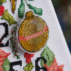Christmas Countdown Advent Tree Cross Stitch PDF Pattern