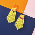 Crochet Tassel Earrings Pattern PDF