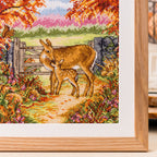 Autumn Deer Cross Stitch PDF Pattern