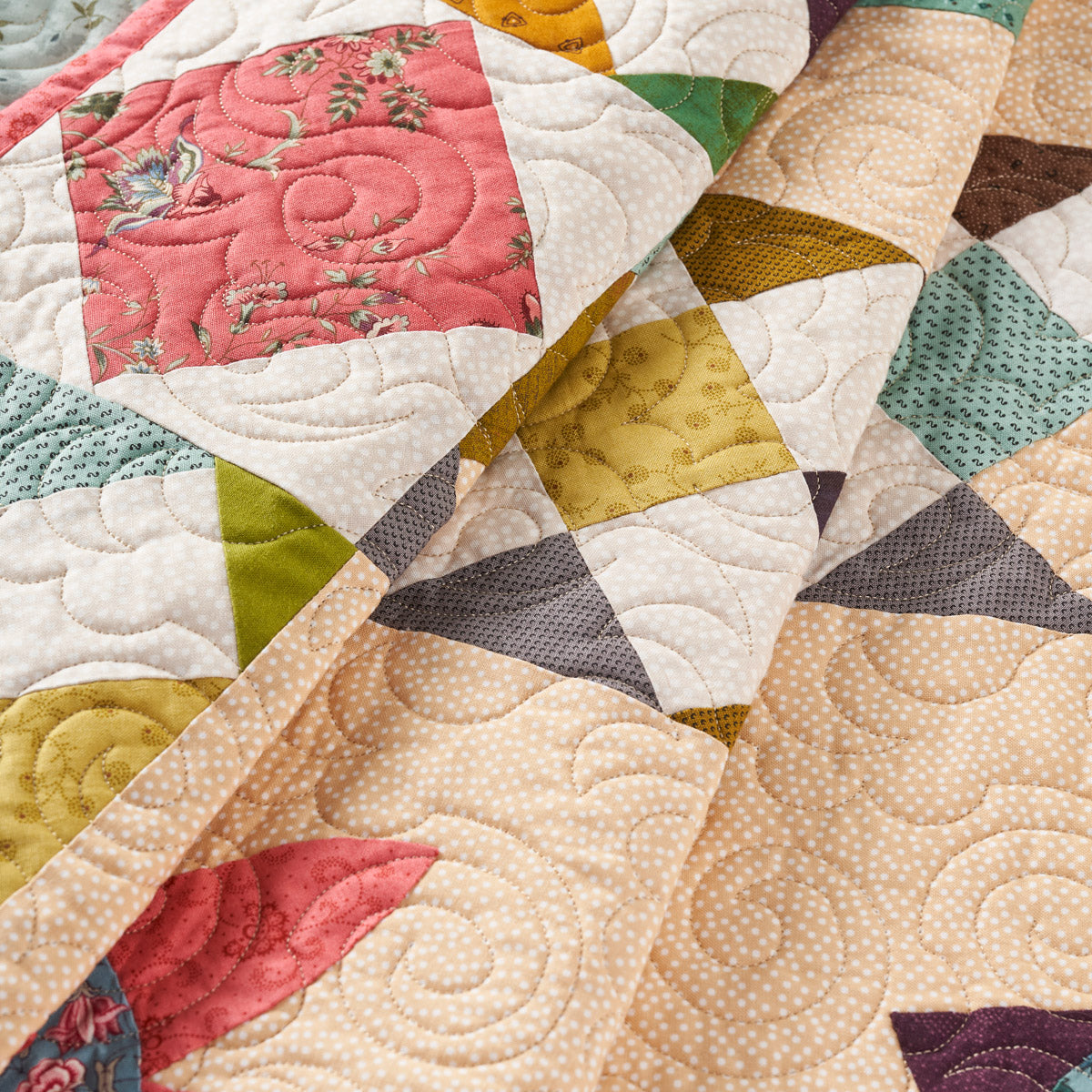 Dutch Circles Sampler Quilt Pattern PDF