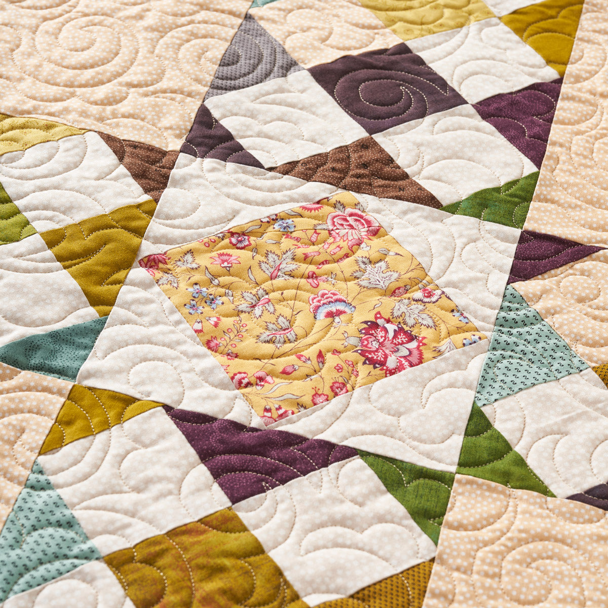 Dutch Circles Sampler Quilt Pattern PDF