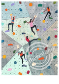 'Climbing Wall' Digital Art Print PDF by Miranda Sofroniou