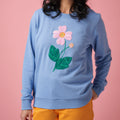 Easy floral motif embroidery pattern PDF