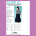 Breton Dress Sewing Pattern PDF